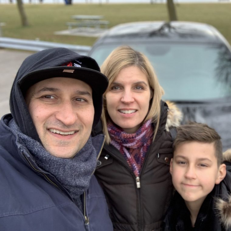 Will Bhaneja family photo